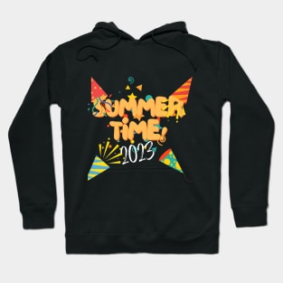 Summer Time 2023 - Summer Vibes Design Hoodie